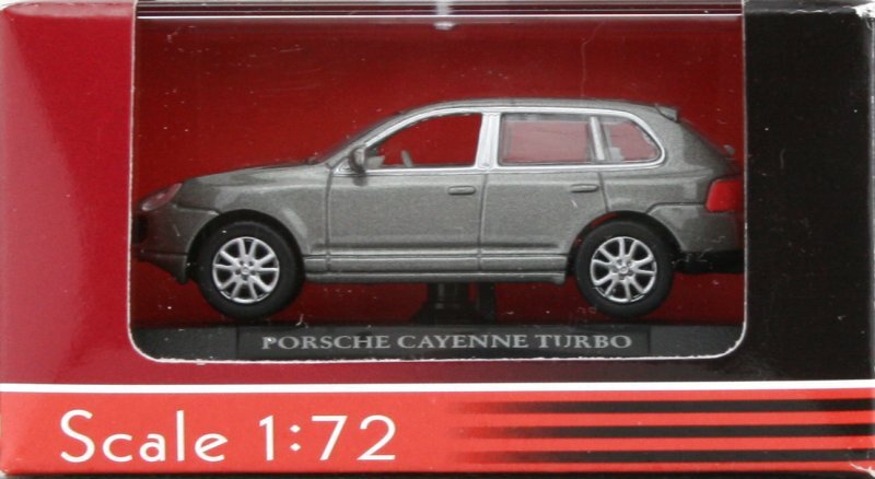 PORSCHE Cayenne Turbo - greymetallic - Yatming 1:72