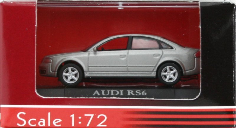 AUDI RS 6 - silver - Yatming 1:72