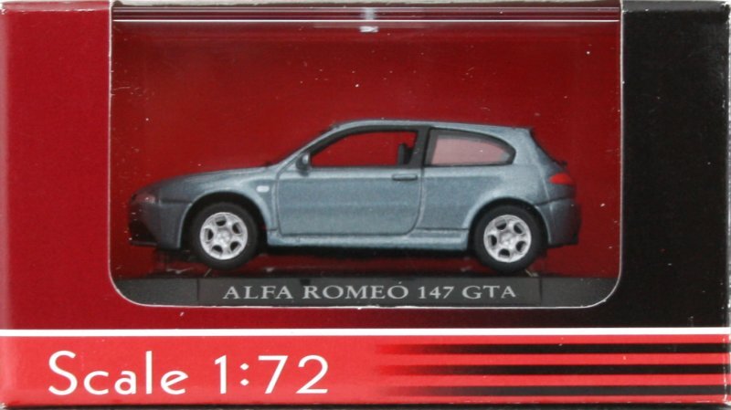 ALFA ROMEO 147 GTA - bluemetallic - Yatming 1:72