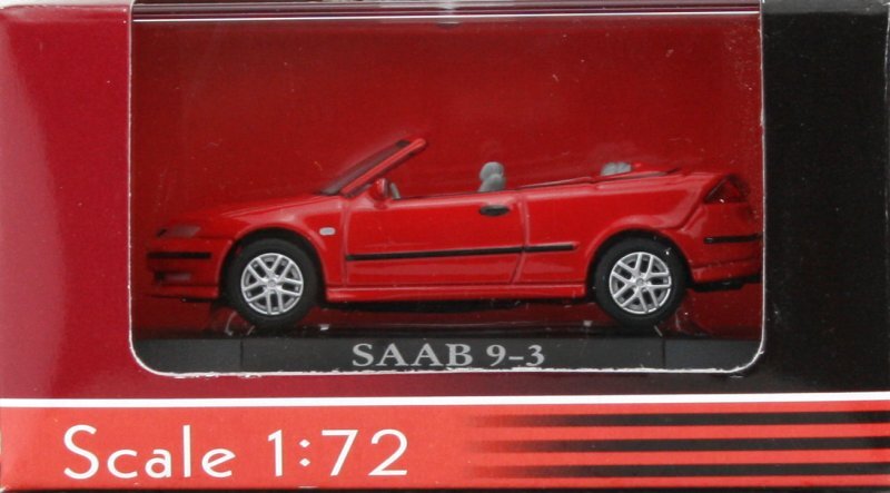 SAAB 9-3 - red - Yatming 1:72