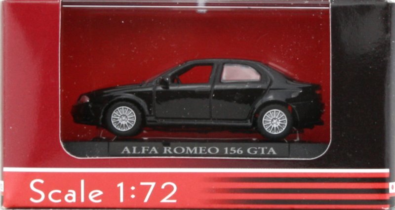 ALFA ROMEO 156 GTA - black - Yatming 1:72