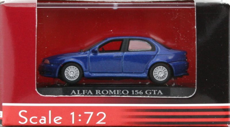 ALFA ROMEO 156 GTA - bluemetallic - Yatming 1:72