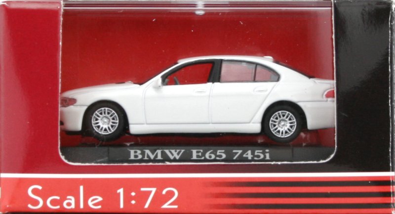 BMW E65 - 745i - white - Yatming 1:72
