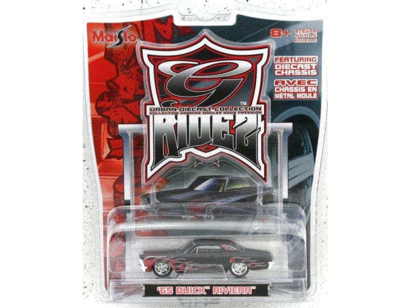 BUICK Riviera - 1965 - black - Maisto G RideZ 1:64