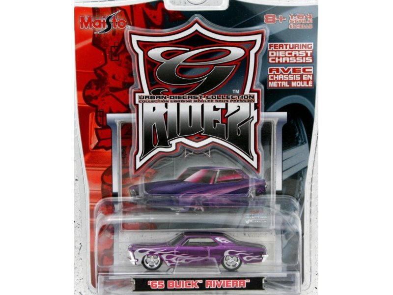 BUICK Riviera - 1965 - purplemetallic - Maisto GRideZ 1:64