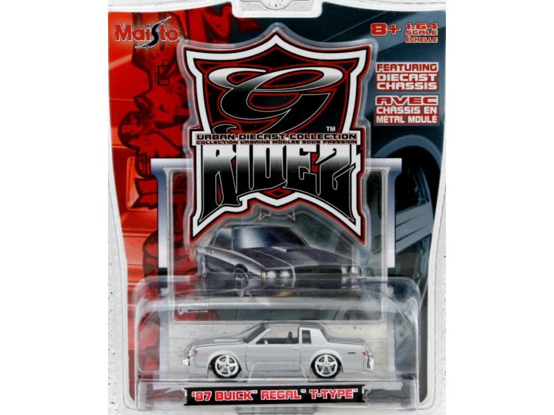 BUICK Regal T-Type - 1987 - silver - Maisto GRideZ 1:64