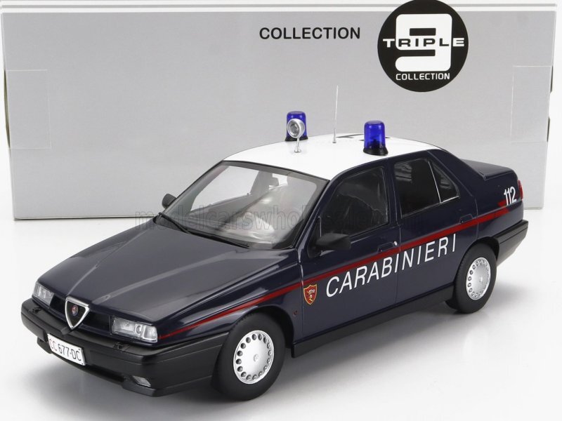 ALFA ROMEO 155 - Carabinieri - 1996 - Police - Triple9 1:18