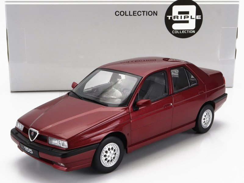 ALFA ROMEO 155 - 1996 - redmetallic - Triple9 1:18