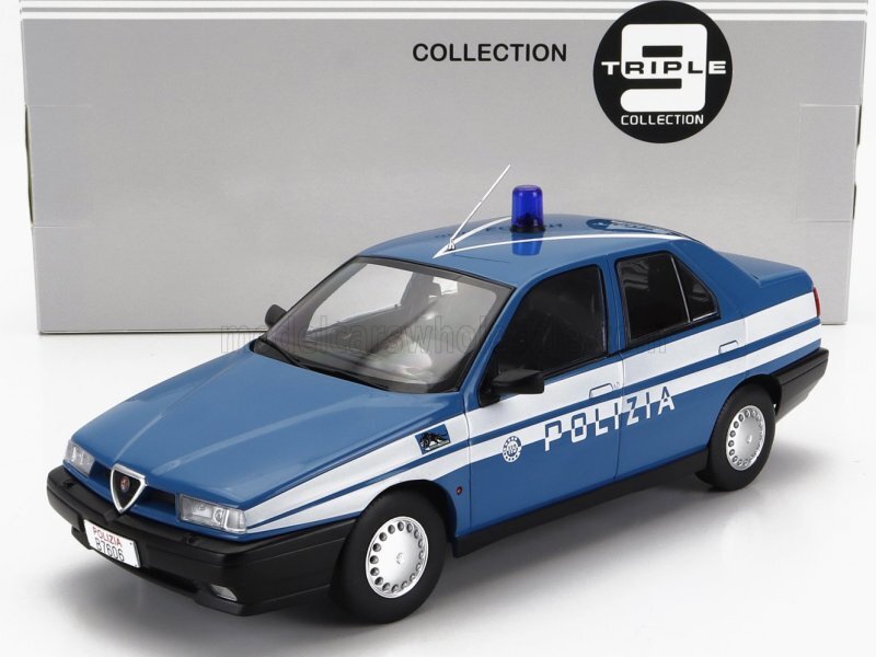 ALFA ROMEO 155 - Polizia - 1996 - Police - Triple9 1:18