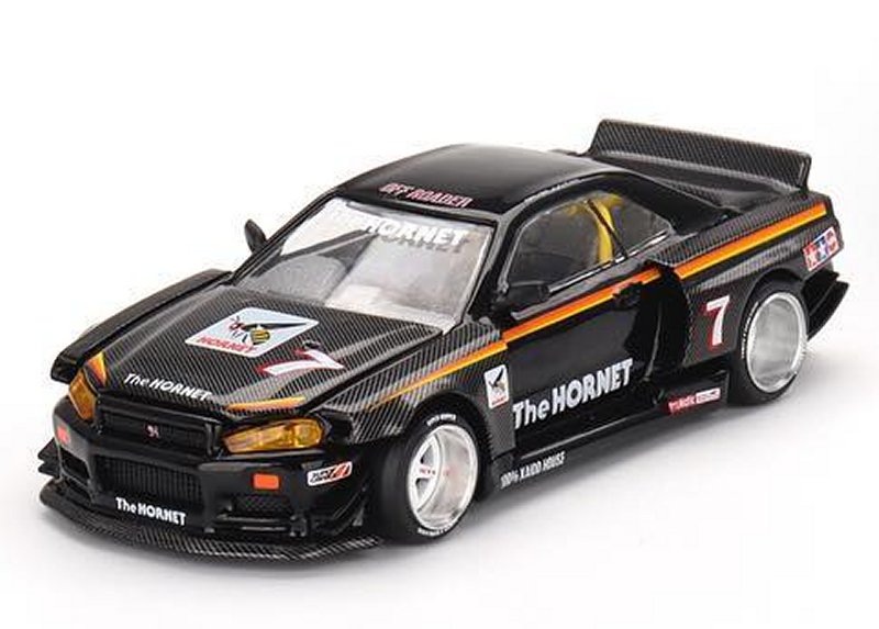 NISSAN Skyline GT-R (R34) - KAIDO Tamiya - Hornet V1 - Mini GT 1:64