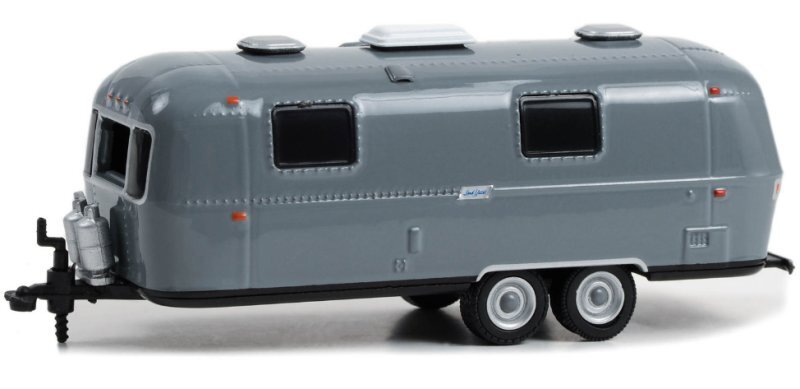 AIRSTREAM Double Axe - Land Yacht Safari - 1971 - grey - Greenlight 1:64